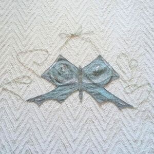 Y2K 100% Silk Beaded Sequin Butterfly Fairy Top